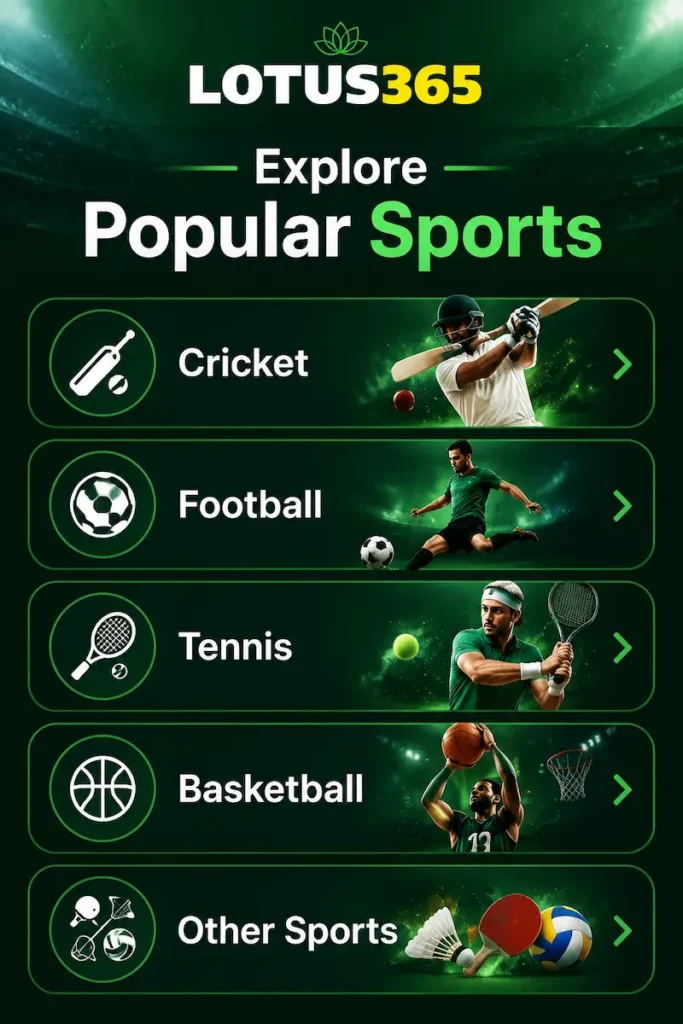Explore Popular Sports