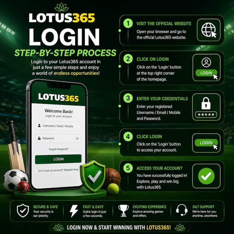 Lotus 365 Login Step-by-Step Process